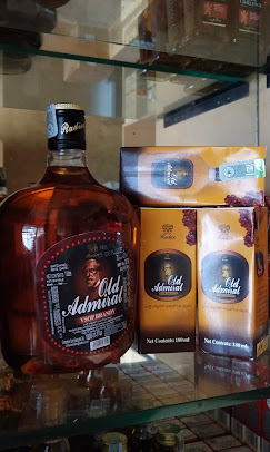 Old Admiral VSOP brandy shelf