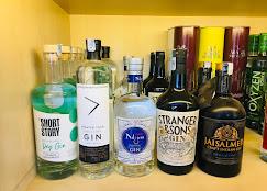 Curated Selection Craft Gin Flight — Greater Than · Stranger & Sons · Jaisalmer